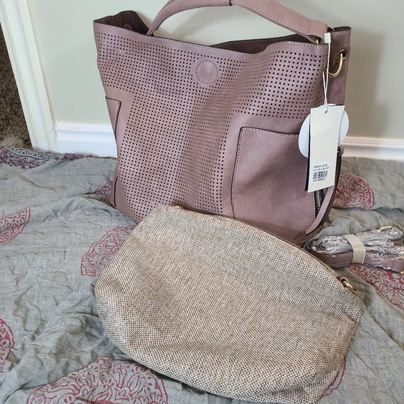 Le Miel Dark Blush Vegan Handbag - Picture 4 of 11